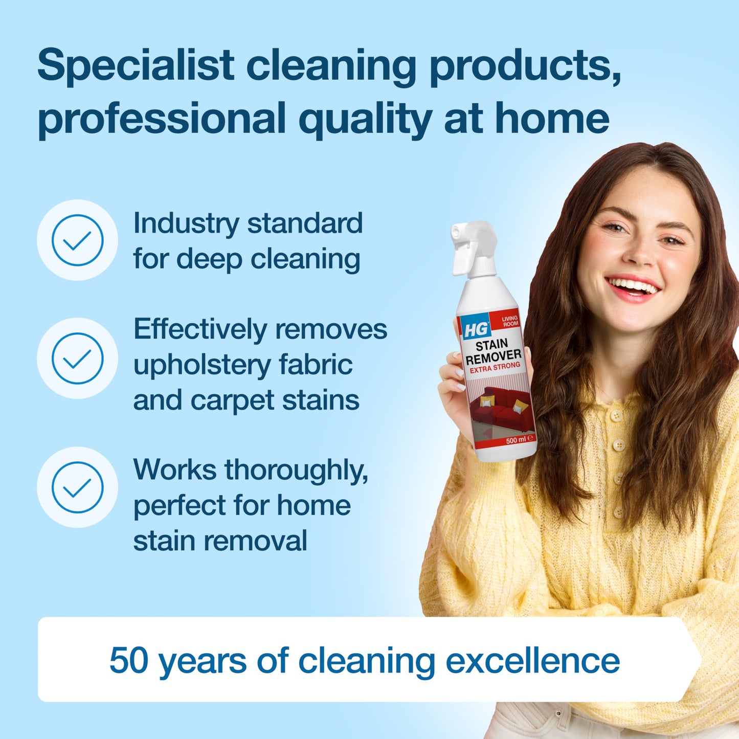 Hg Stain Remover Extra Strong 500ml