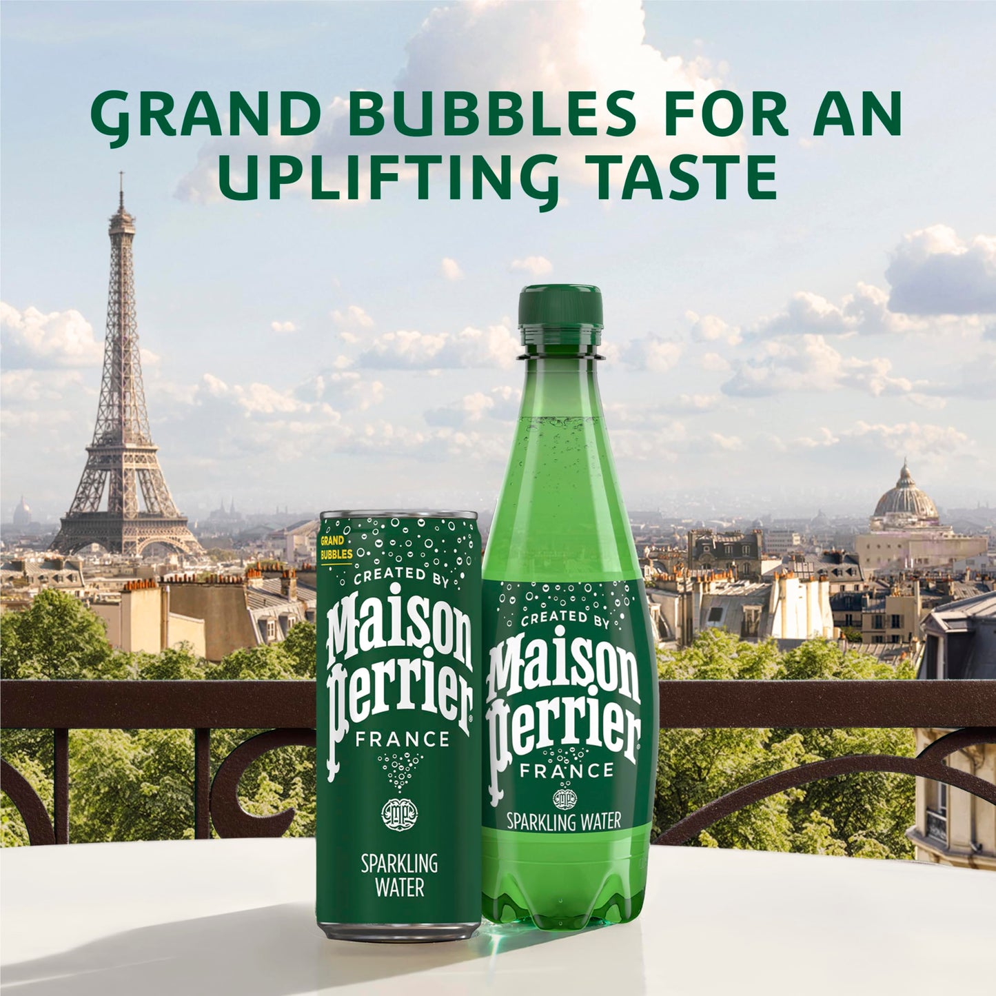 Maison Perrier Sparkling Water Cans Case Pack