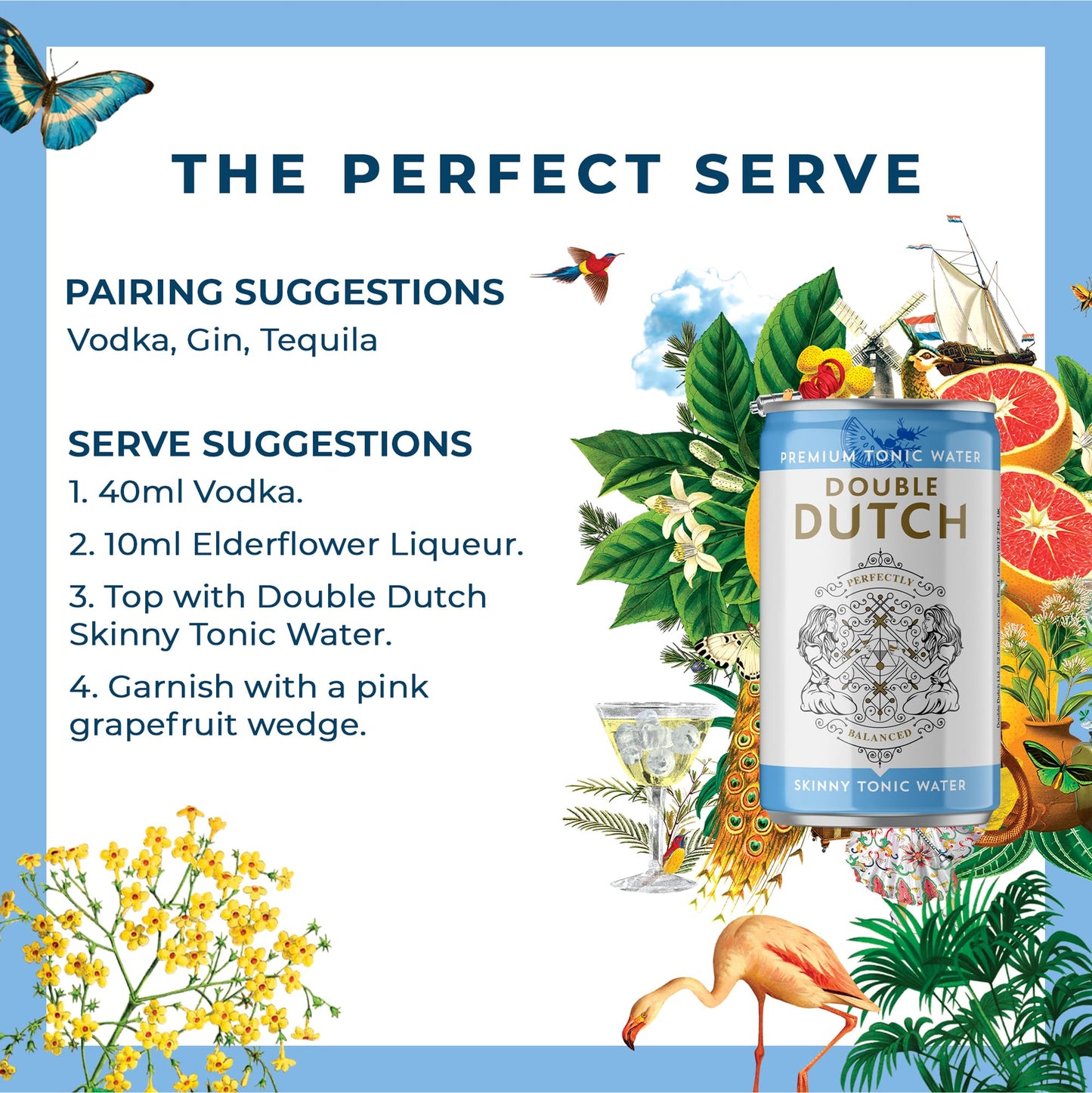 Double Dutch Cucumber and Watermelon Premium Tonic Mixer