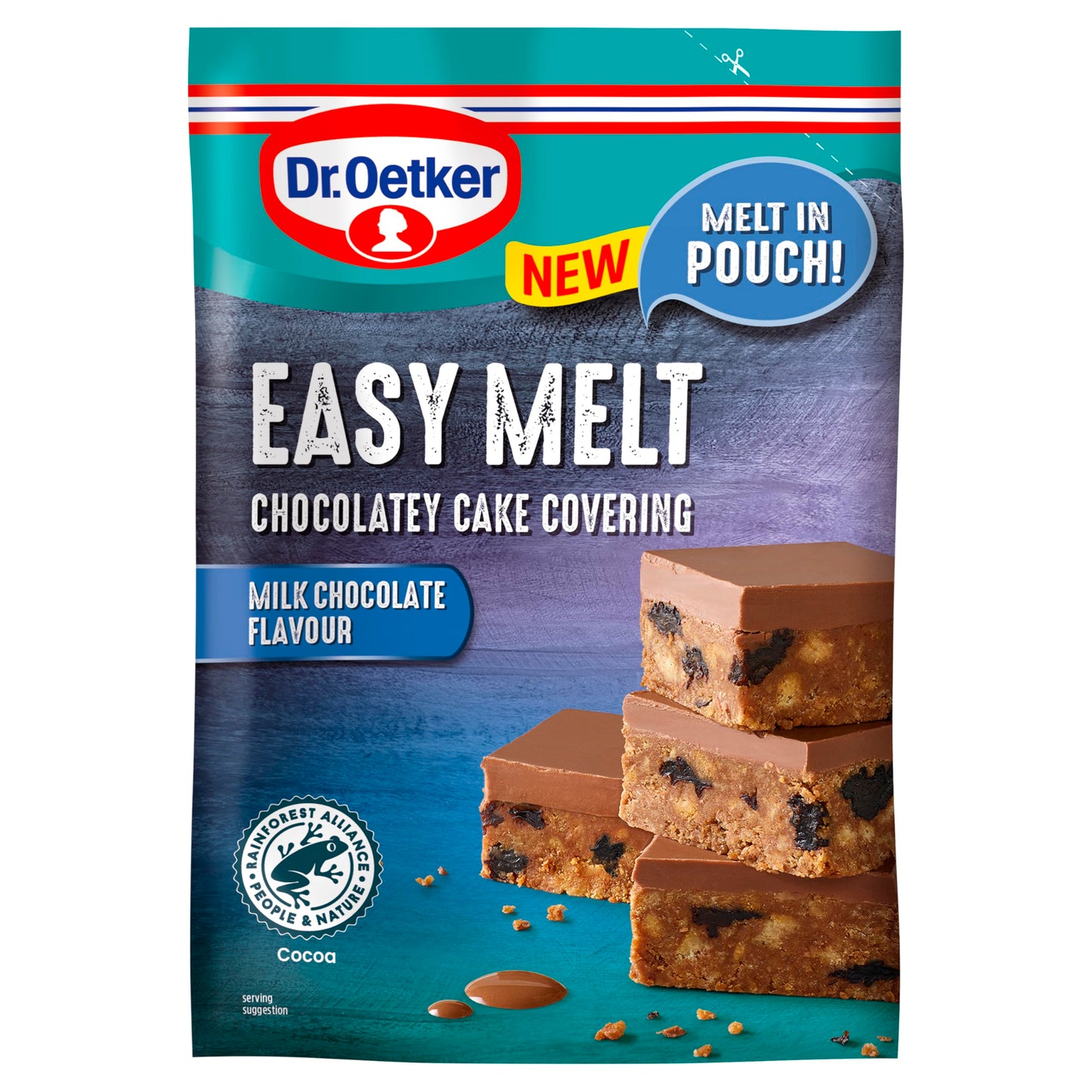 Dr. Oetker Easy Melt Milk Chocolatey Cake Covering 150g