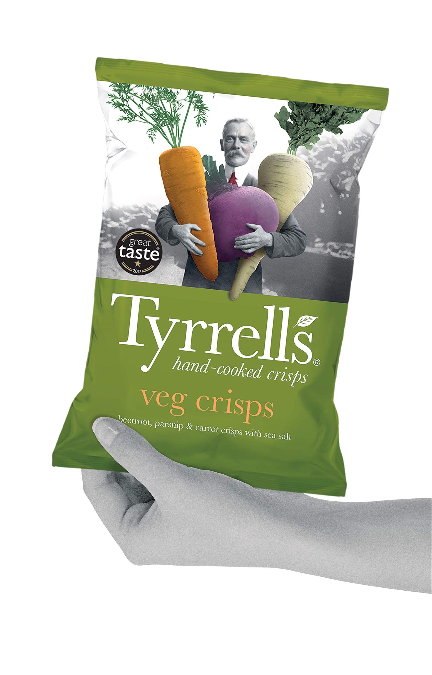 Tyrrells Mixed Root Vegetable Crisp , 125g