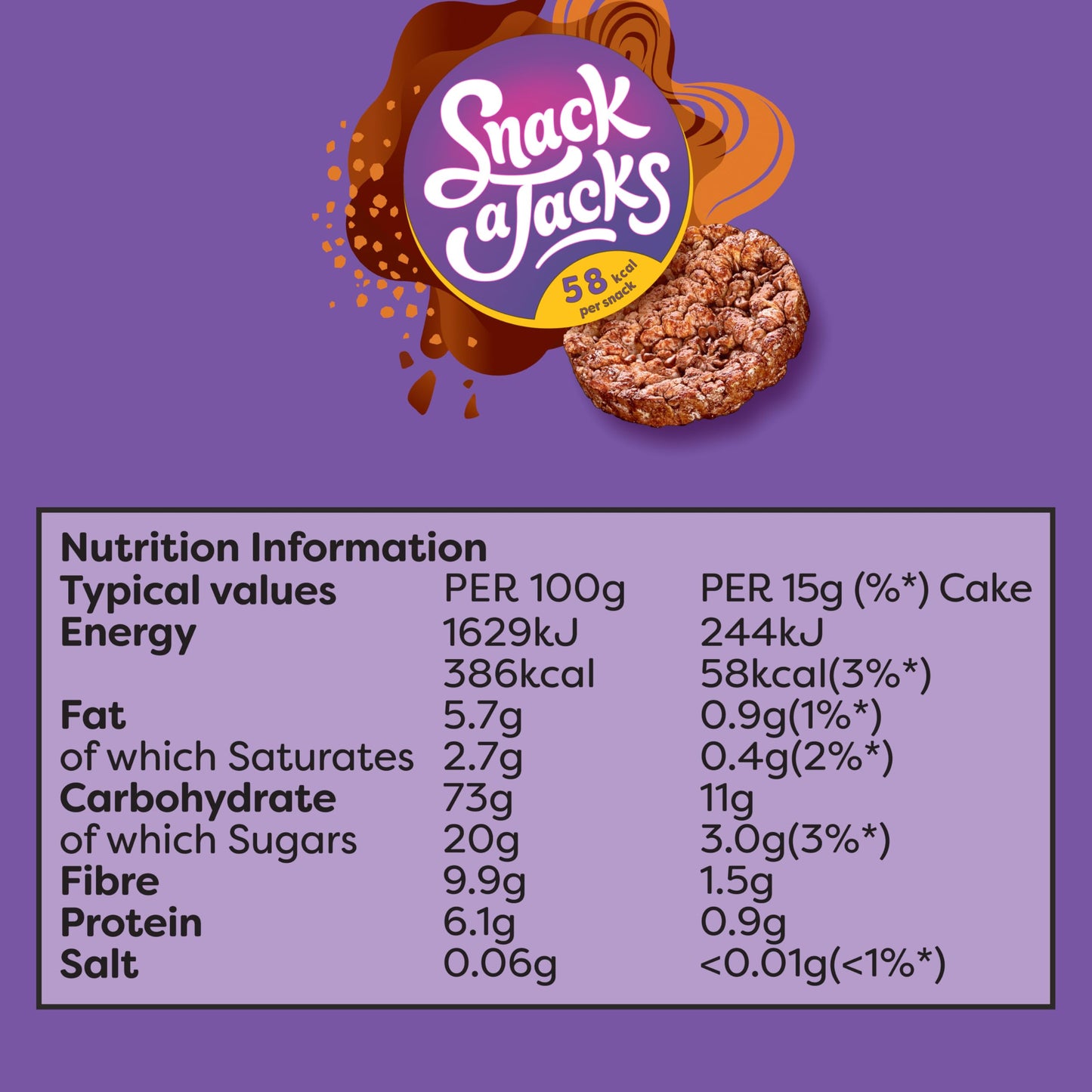 SAJ Jumbo Choc Chip 180g