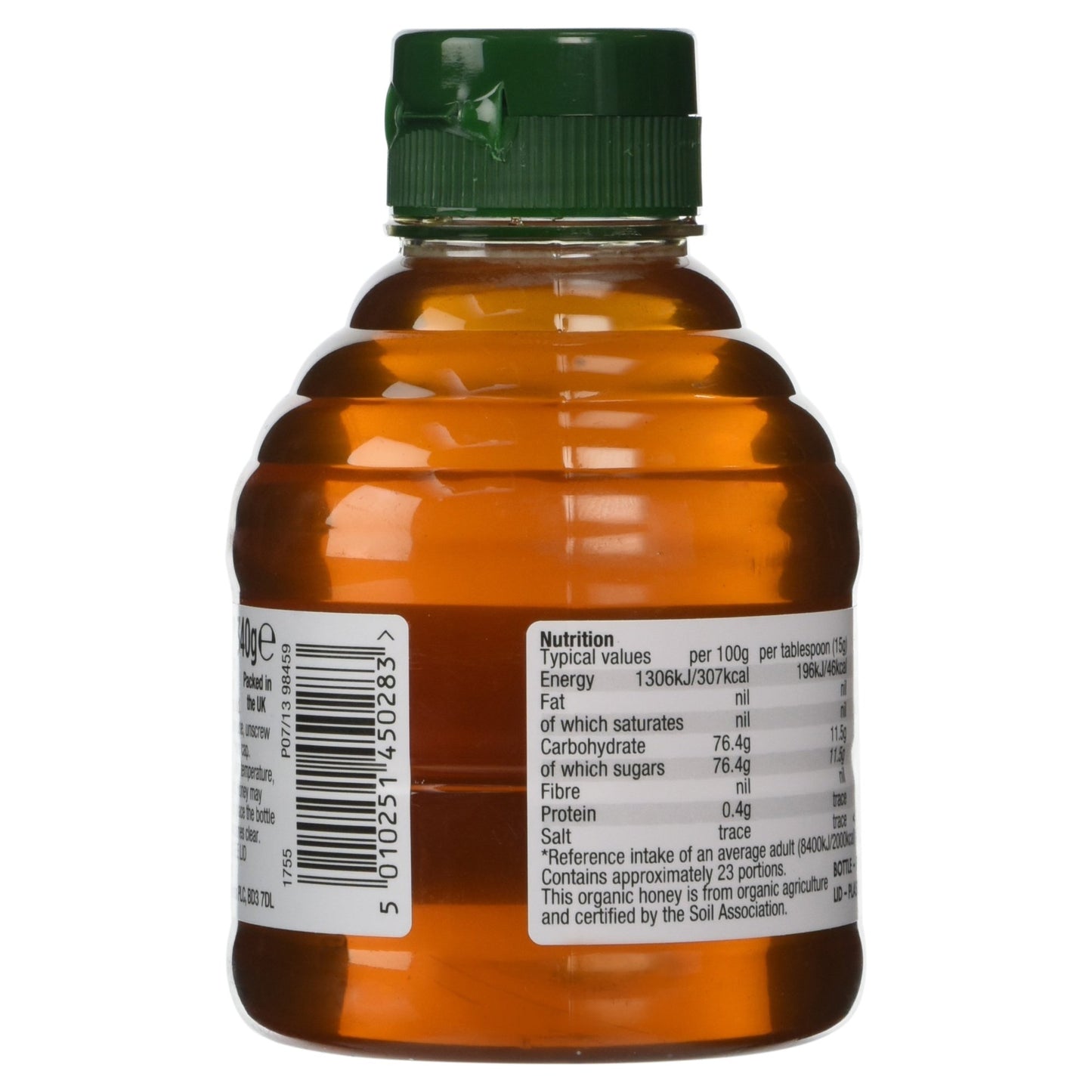 Morrisons Squeezy Organic Honey 340g
