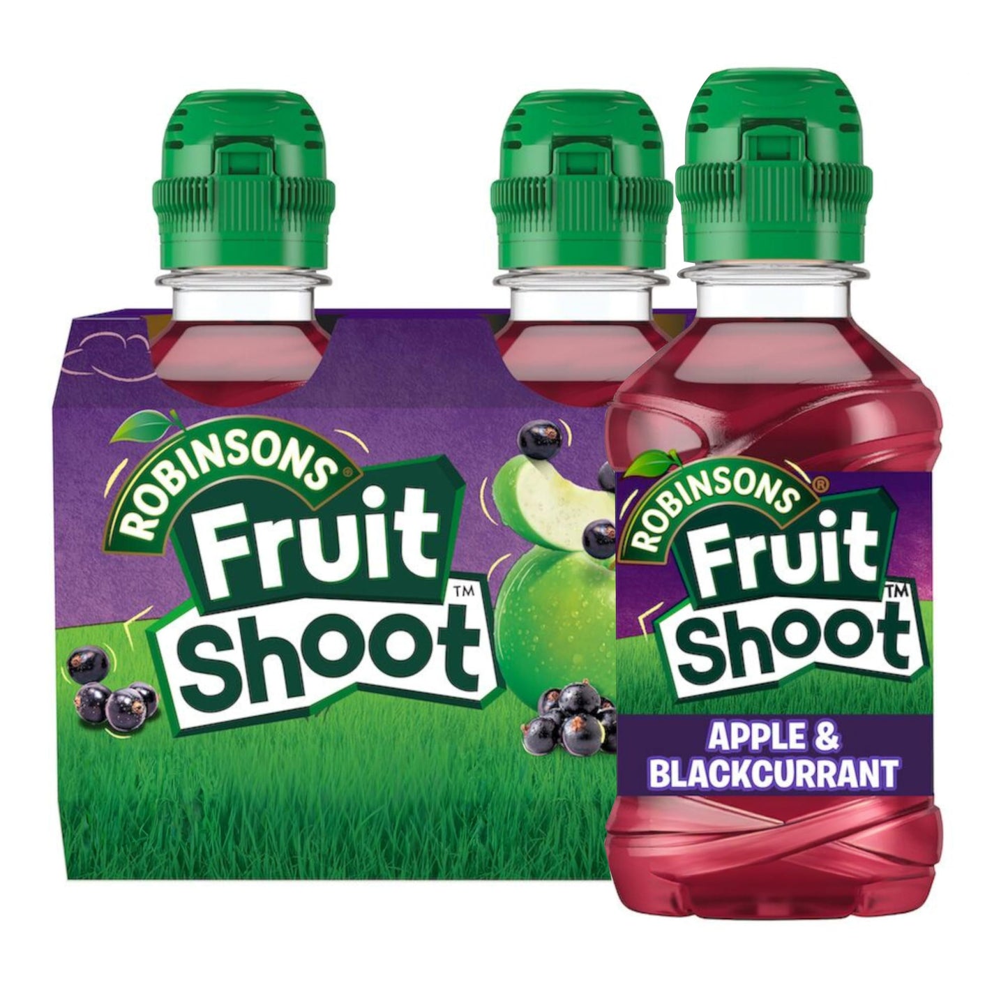Fruit Shoot Apple and Blackcurrant, 4 x 200ml