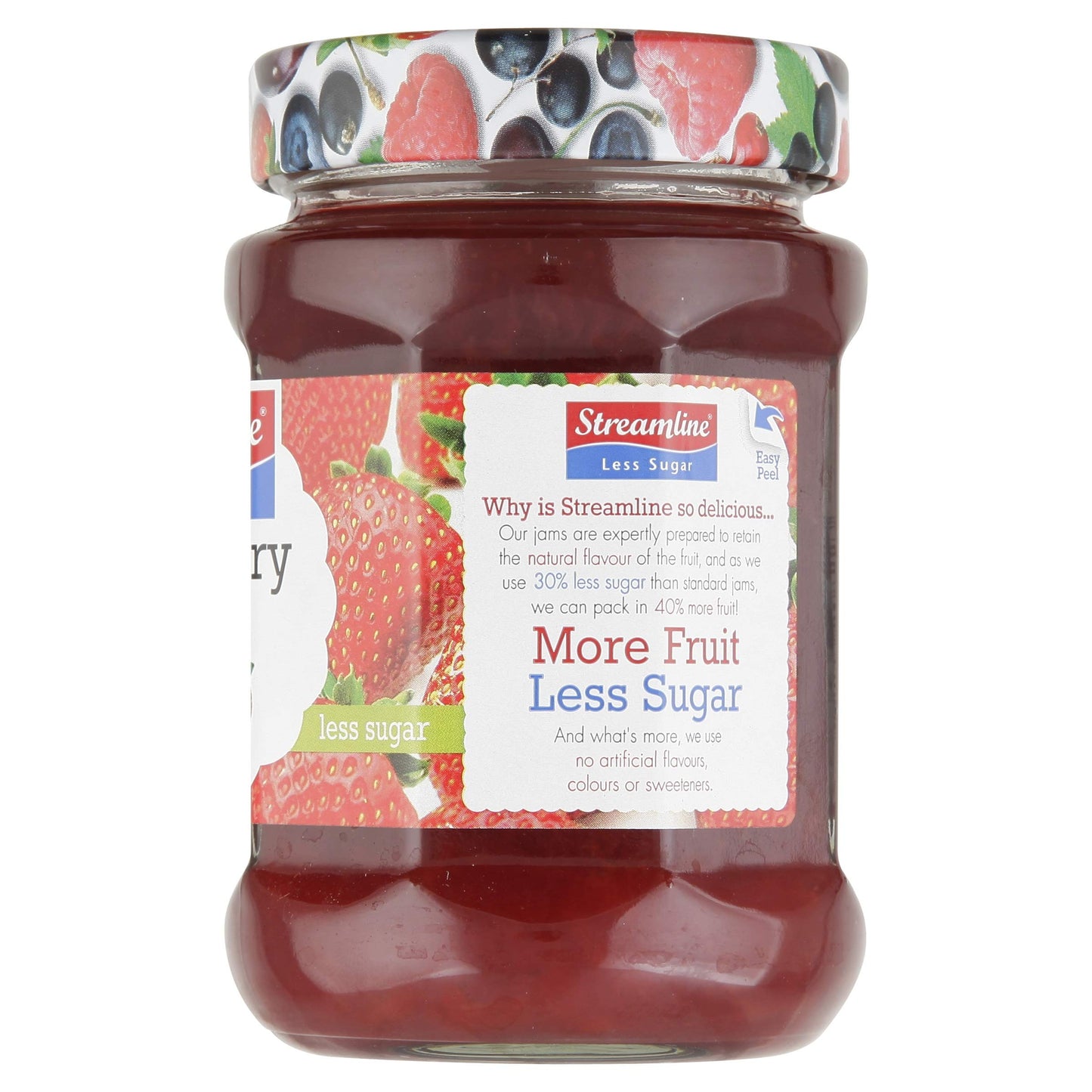 Streamline Strawberry Jam, 6 Jars x 340g