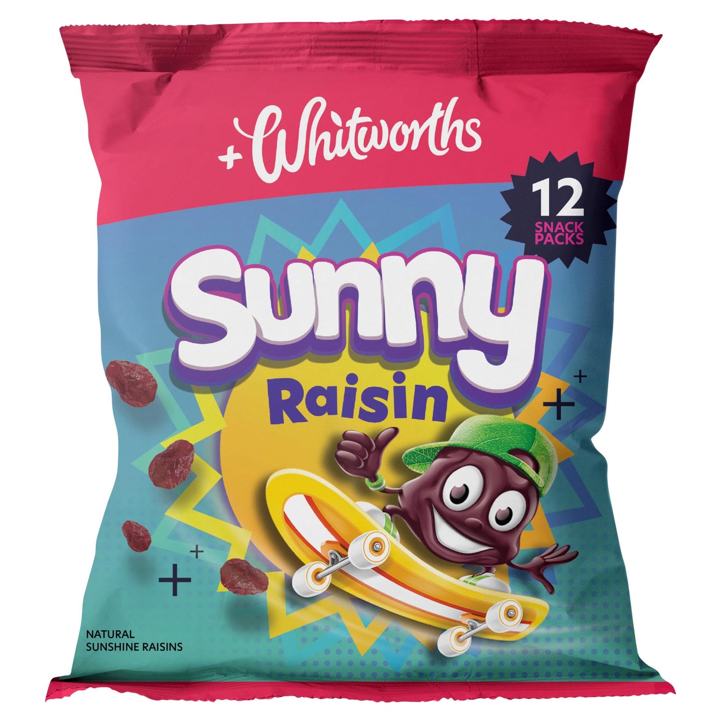 Whitworths Sunny Raisins, 12 x 14g
