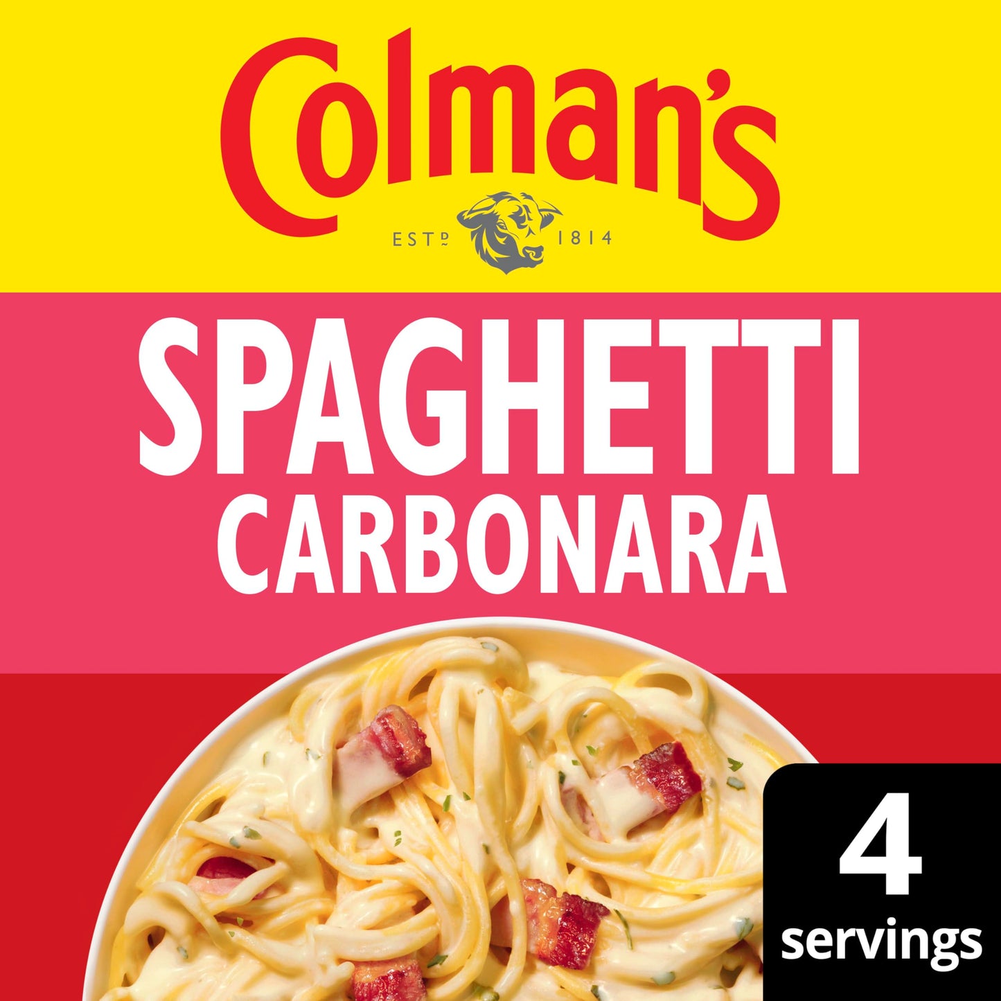 Colman's Midweek Meals Carbonara Meal Maker perfect with spaghetti for a protein-boosting meal† 38 g