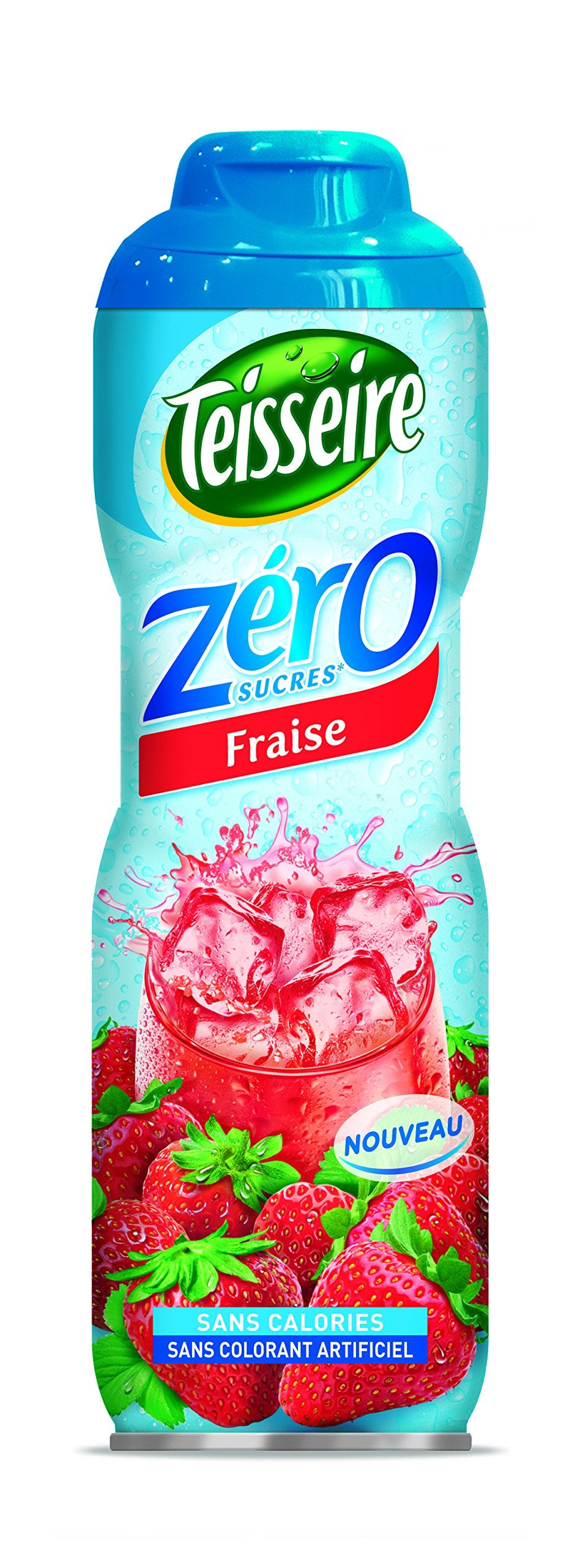 Teisseire Syrup 0% Sugar Strawberry 60cl