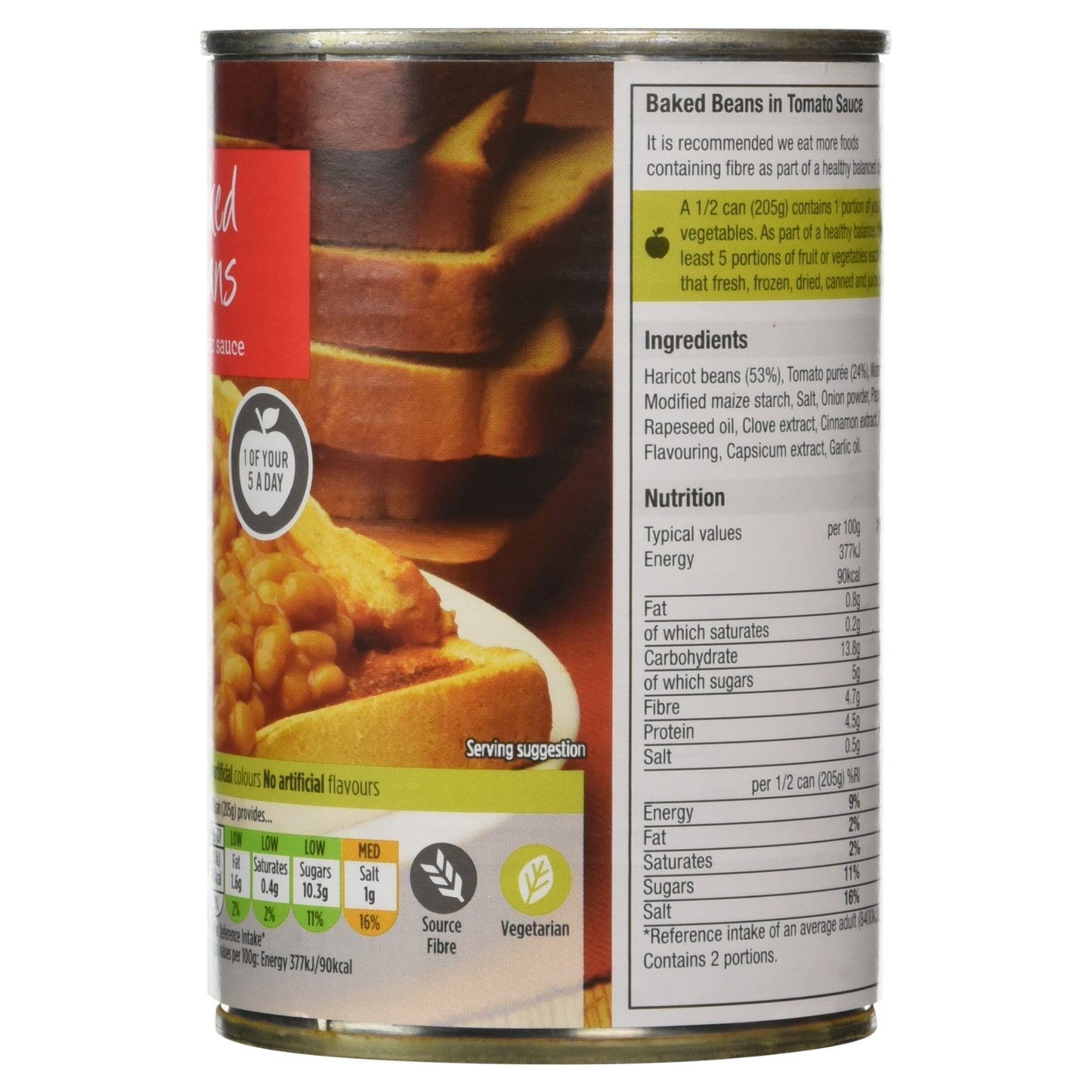 Morrisons Baked Beans in Tomato Sauce, 410g
