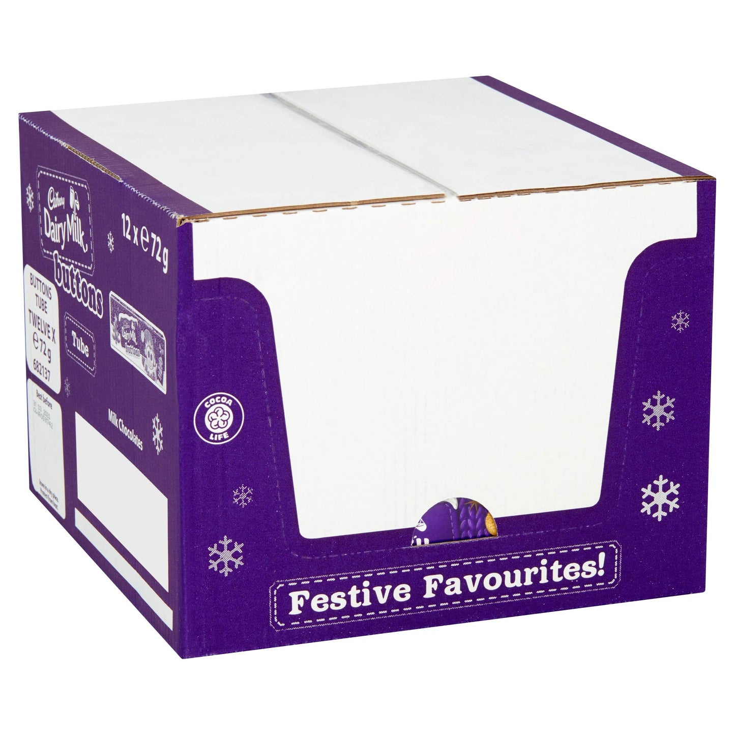 Cadbury Dairy Milk Buttons Chocolate Bag, 170g