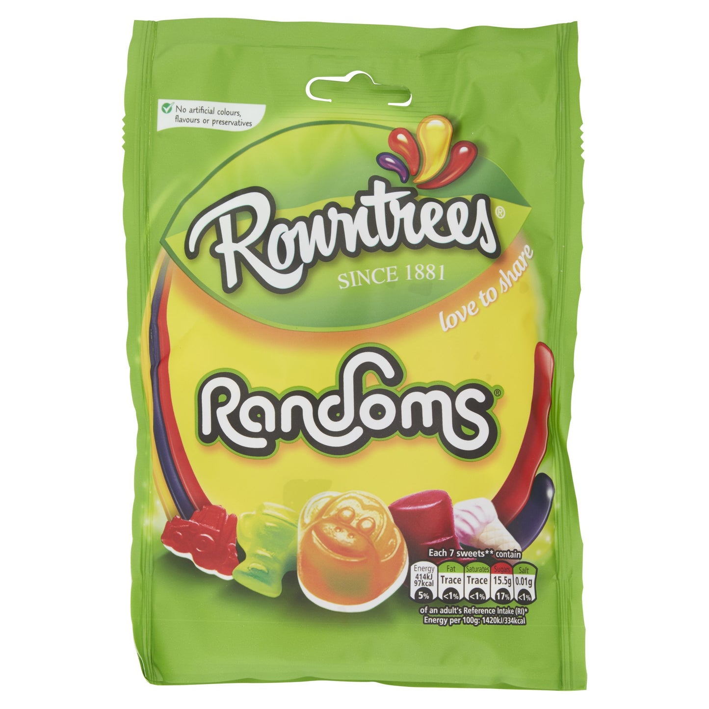 Rowntree's Randoms Candies, 160g