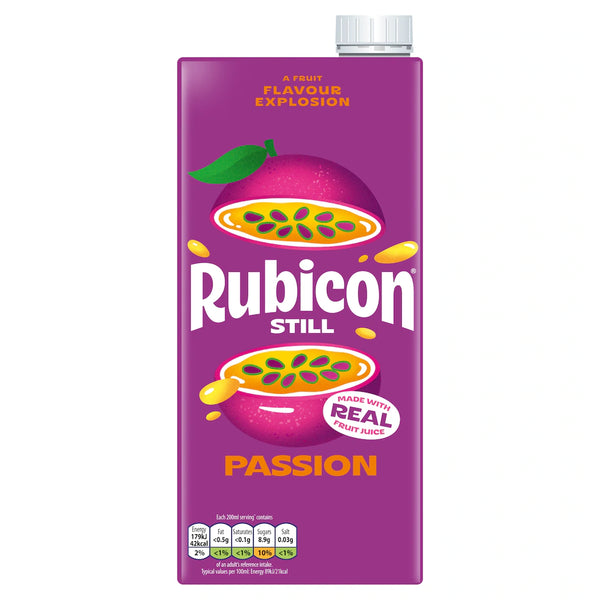 Rubicon Still Passion Juice Drink, 1L