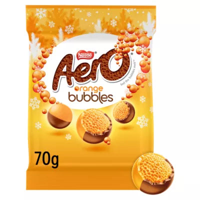Aero Bubbles Orange Chocolate Share Bag 70g