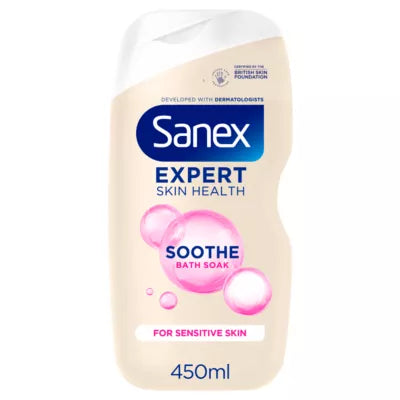 Sanex Expert Skin Health Soothe Bath Soak, 450ml