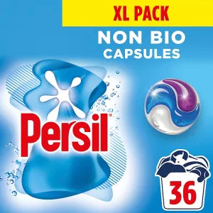 Persil 3 in 1 Washing Capsules Non Bio, 36 washes