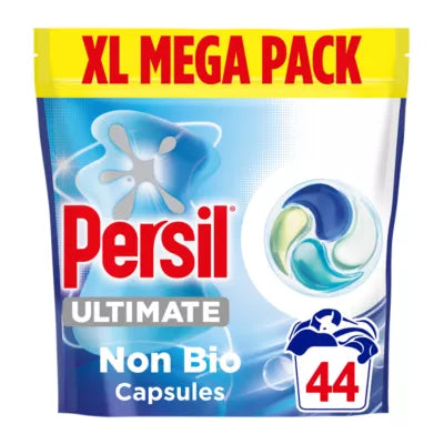 Persil Ultimate Non Bio Ultra Stain Removal Laundry Capsules, 44 washes