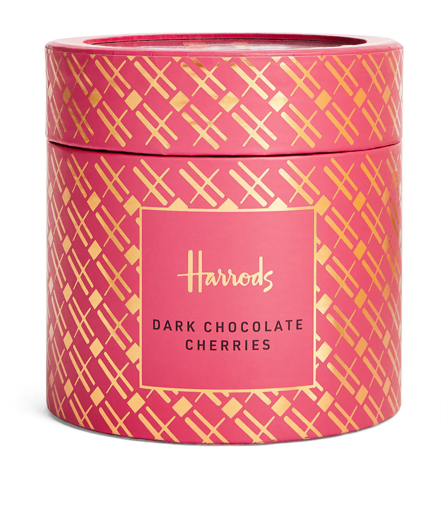 Harrods Dark Chocolate Cherries 325g