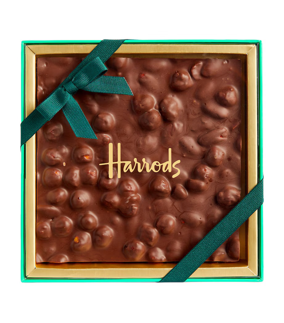 Harrods Almond and Hazelnut Chocolate Slab 260g