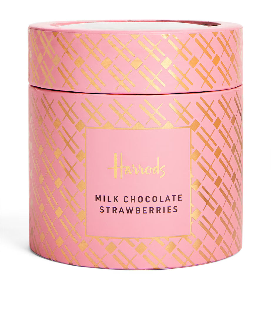 Harrods Milk Chocolate Strawberries 230g
