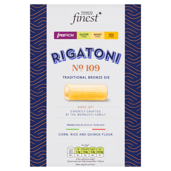 Tesco Finest Free From Rigatoni, 500g