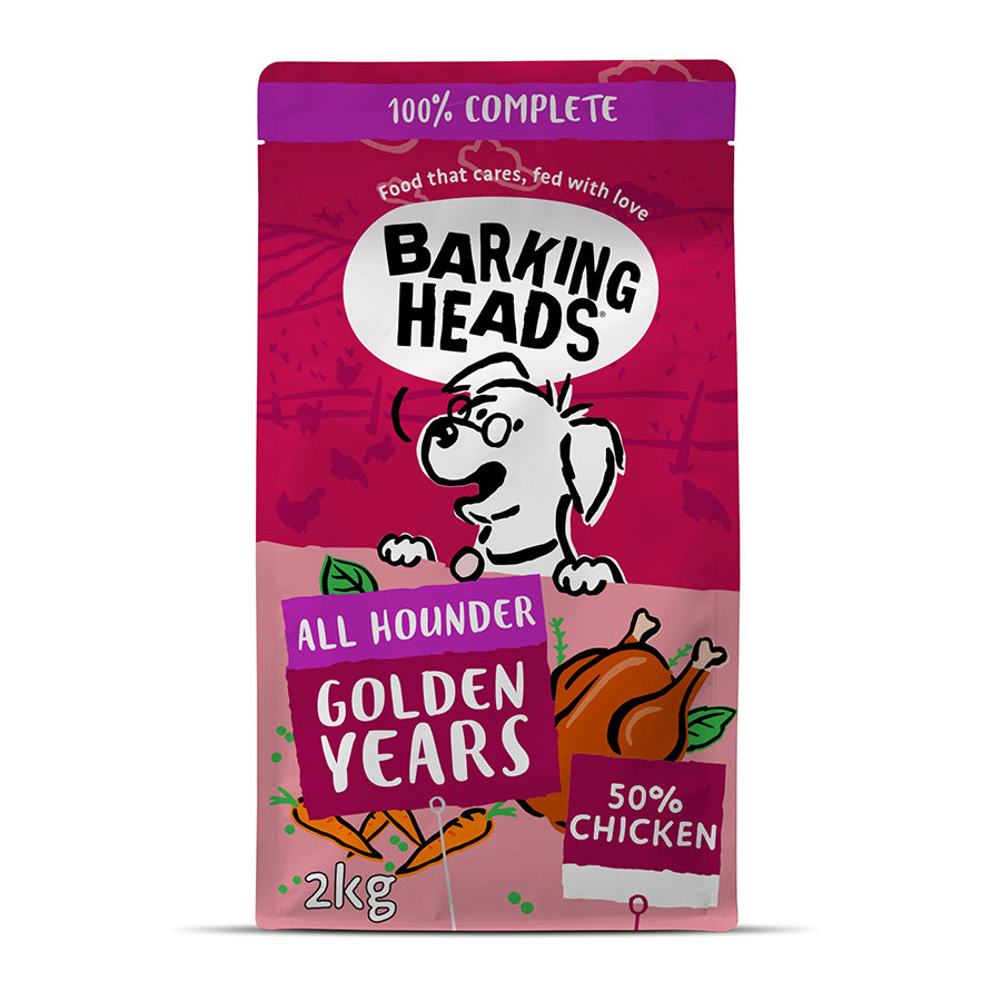 Barking Heads Golden Years 2kg