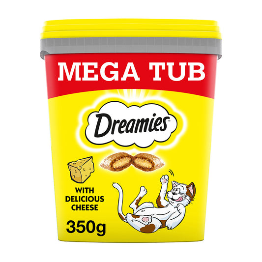 Dreamies Cat Treats With Cheese MegaTub 350g