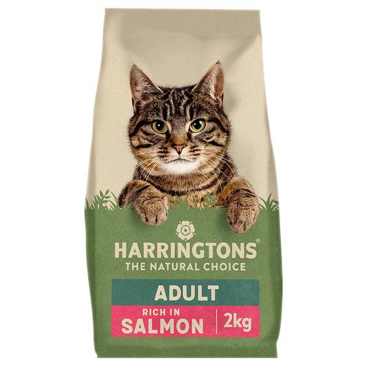 Harringtons Adult Cat Food with Salmon 2kg