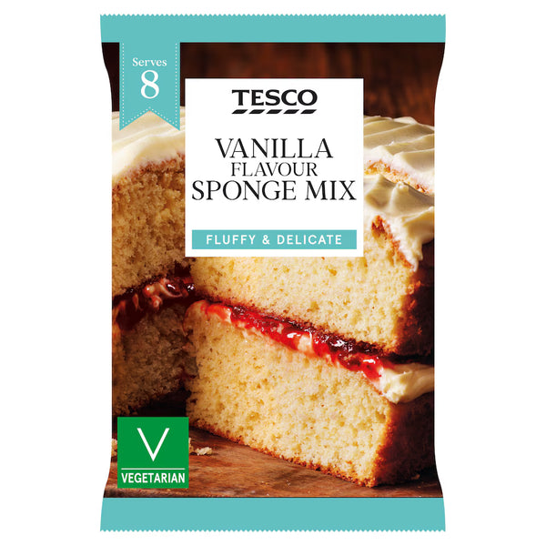 Tesco Vanilla Sponge Mix, 400g