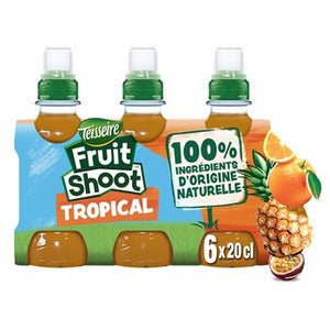 Teisseire Hydro Fruit Shoot Tropical 6x20cl