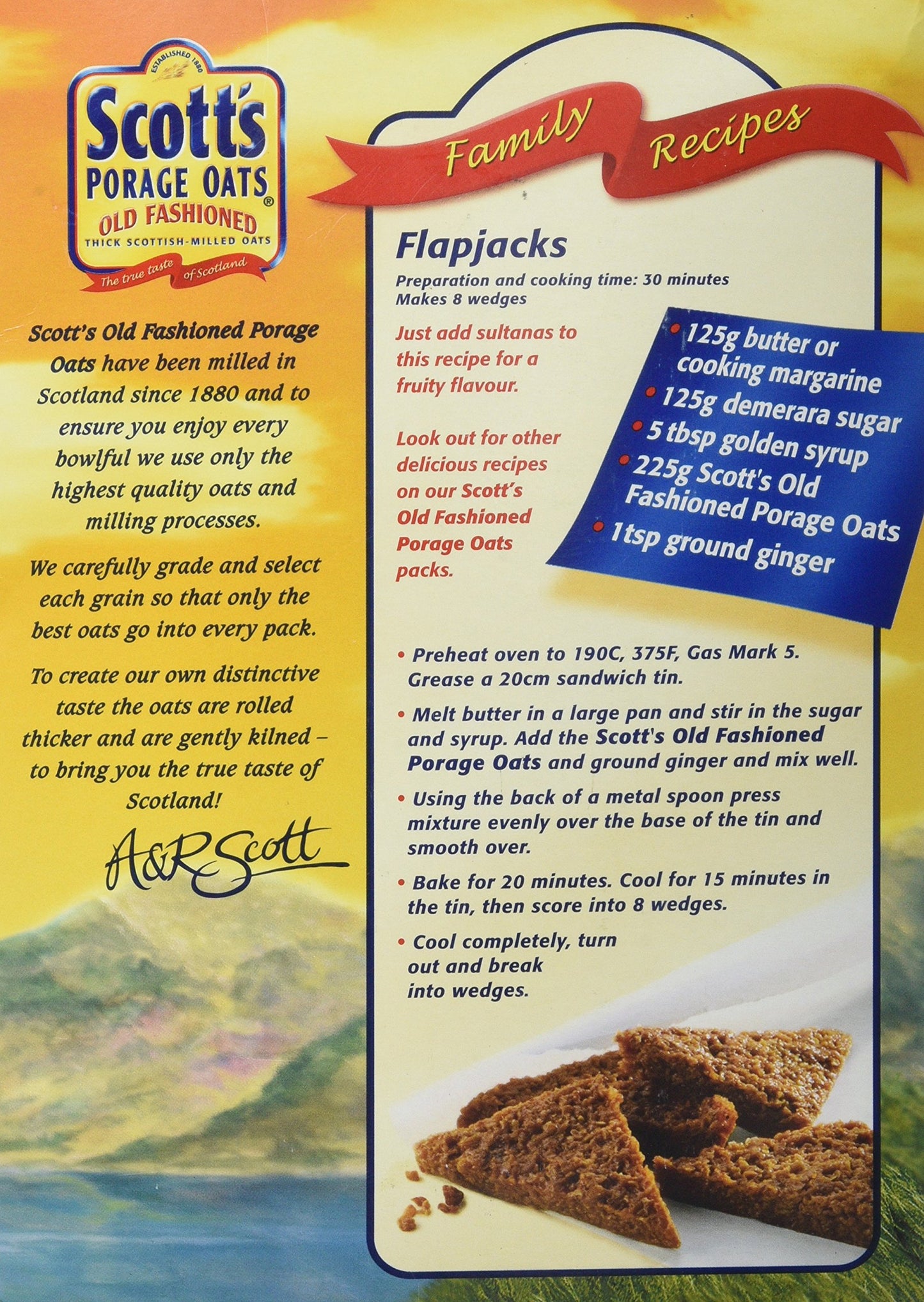 Scott's Old Fashioned Porridge Oats, 1kg