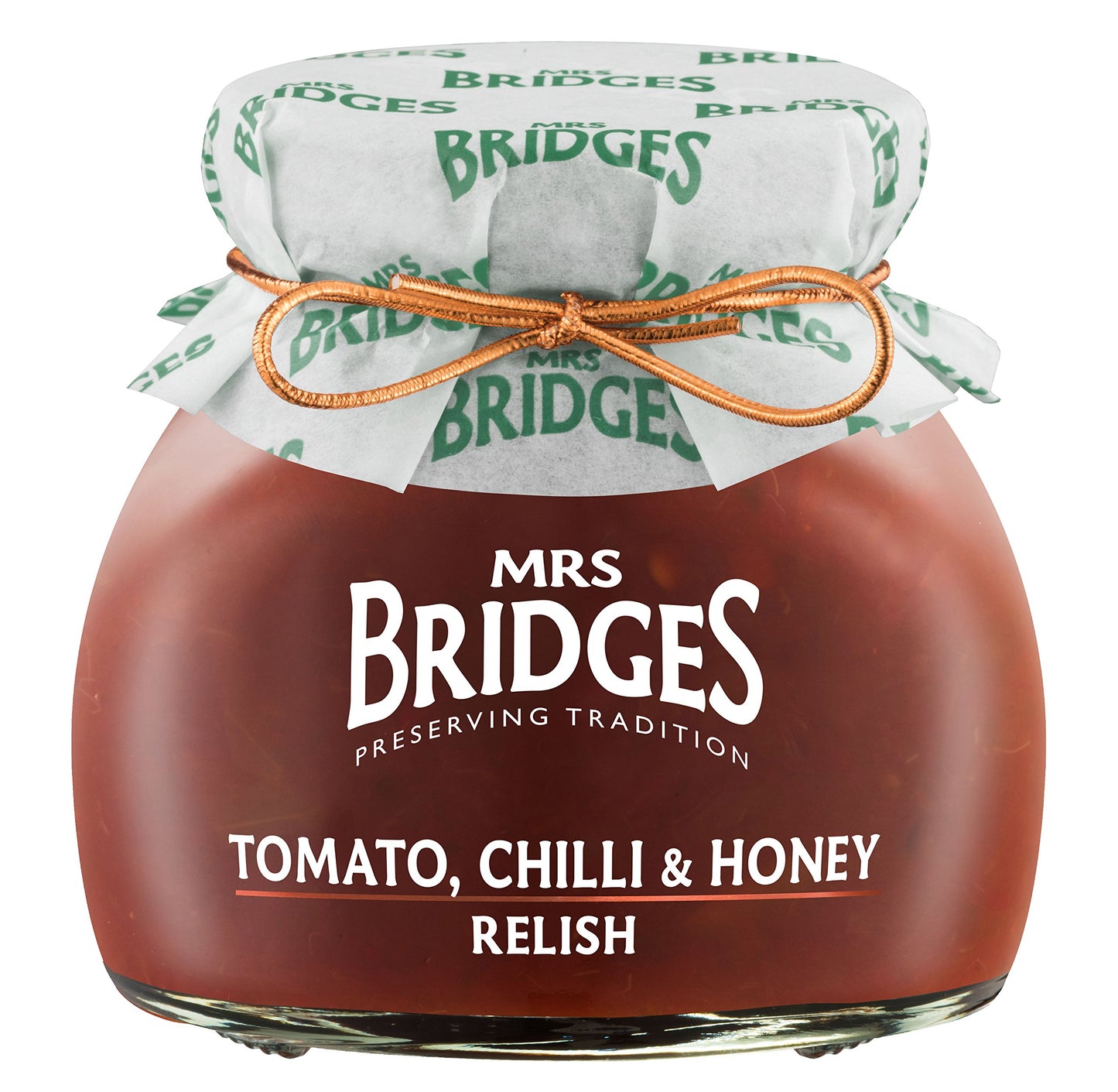 Mrs Bridges Tomato Chilli and Honey Relishes