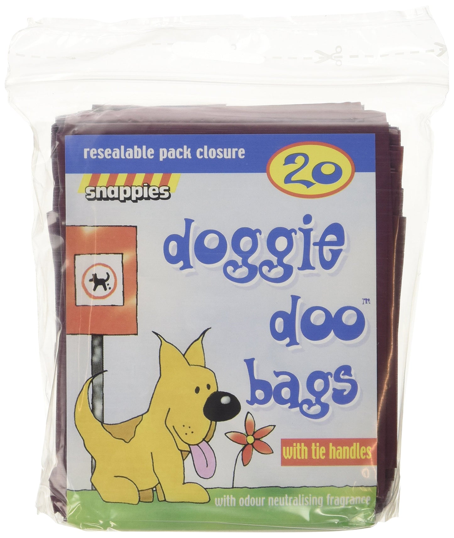 Snappies Doggie Doo Bags, 20 Bags