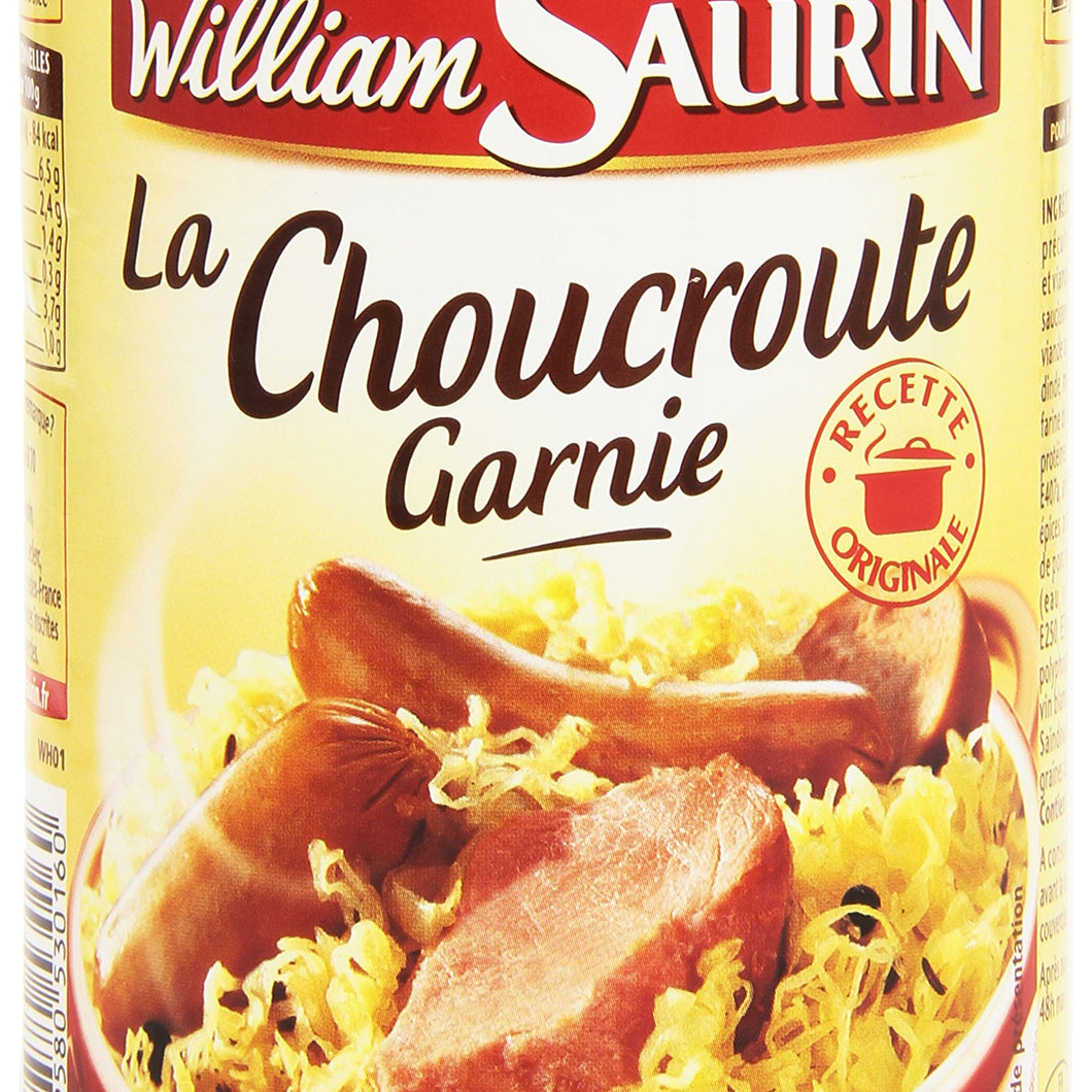 William Saurin Choucroute Garnie (1/2) 400g