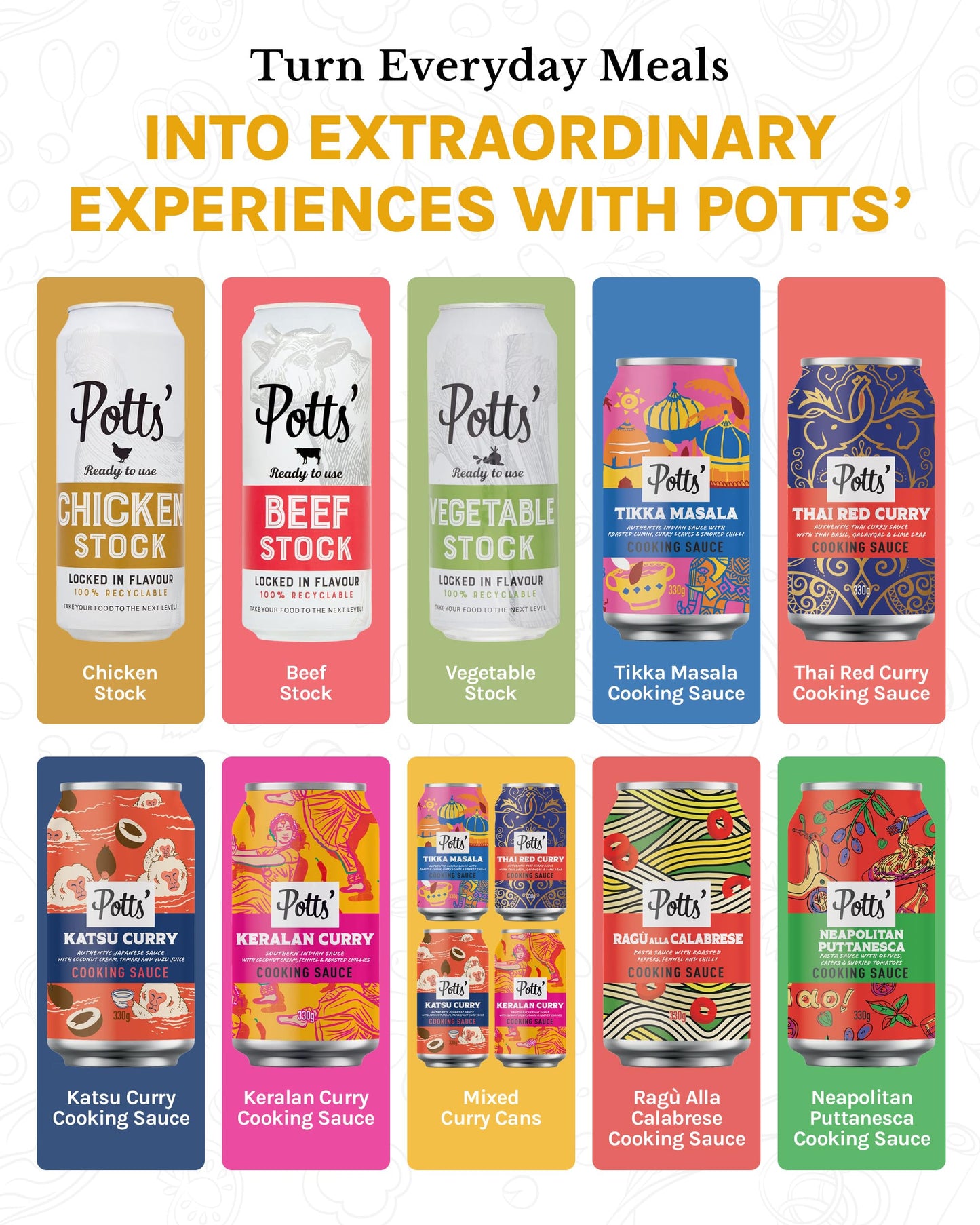 Potts Curry Taster Box