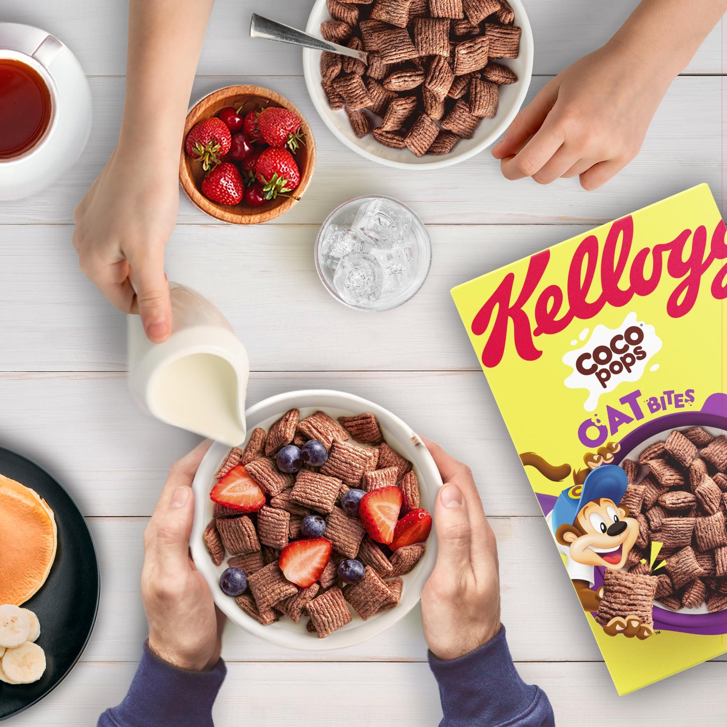 Kellogg's Coco Pops Oat Original Crunch Breakfast Cereal 500G