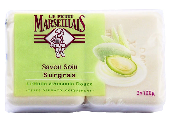 Le Petit Marseillais Sweet Almond Oil Soap 2x100g