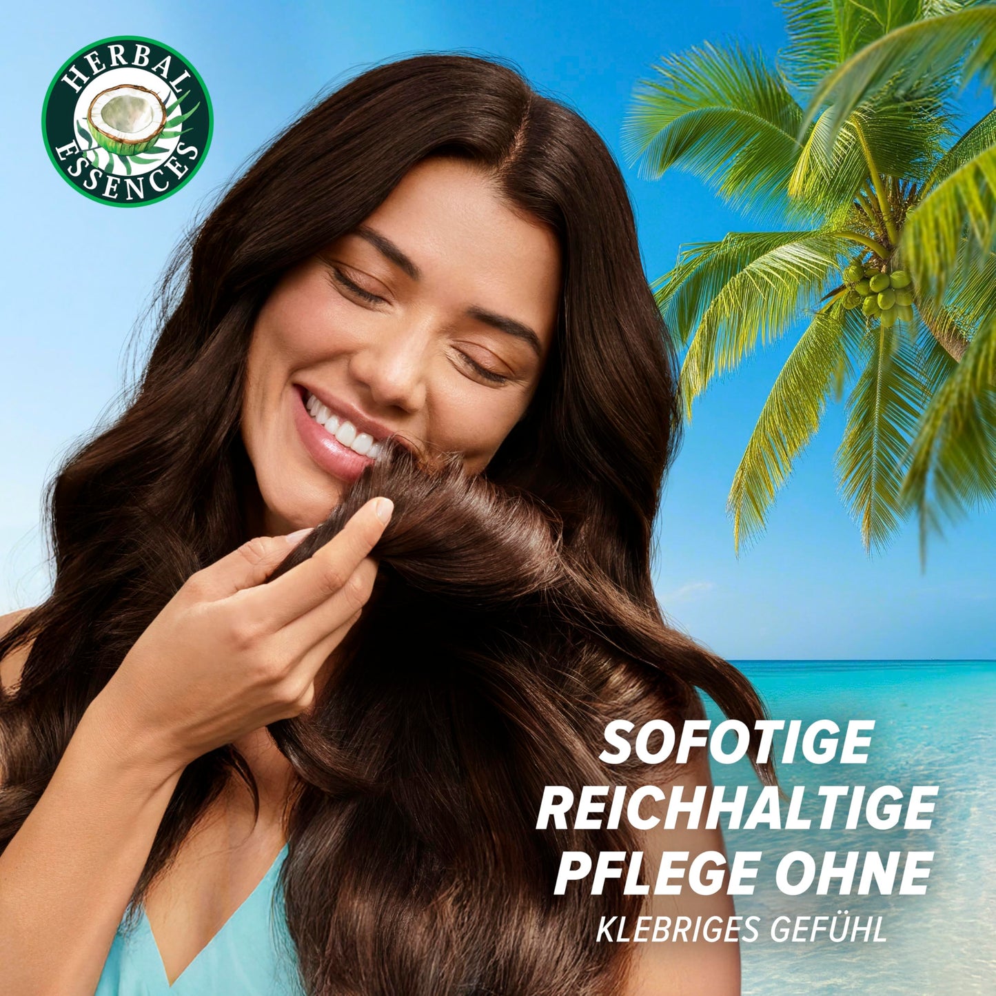 Herbal Essences Fiji Conditioner for Weightless Moisture 250 ml with Coconut Extract