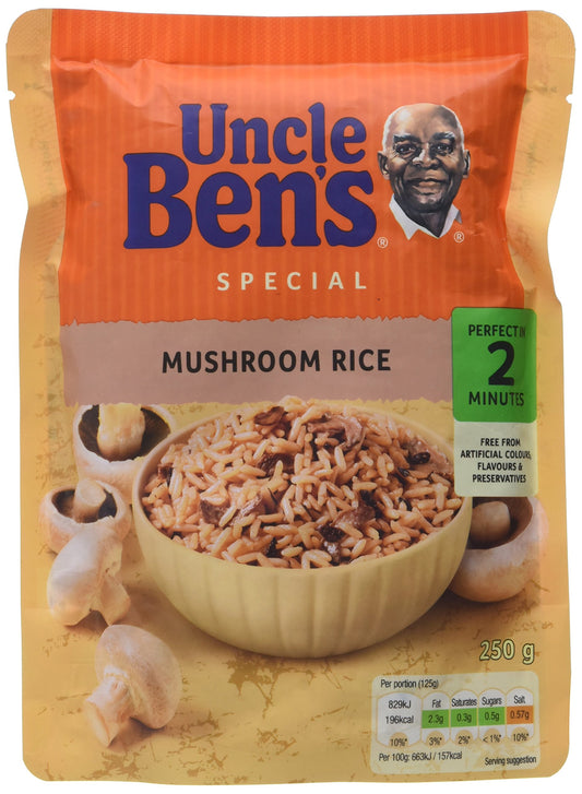 Uncle Ben's Mushroom Rice, 250g