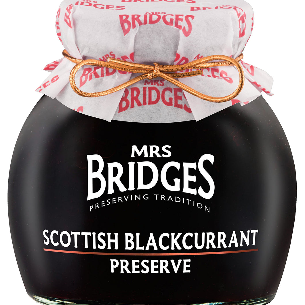 Mrs Bridges Scottish Blackcurrant Preserve, 340g
