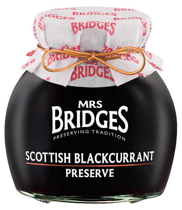 Mrs Bridges Scottish Blackcurrant Preserve, 340g