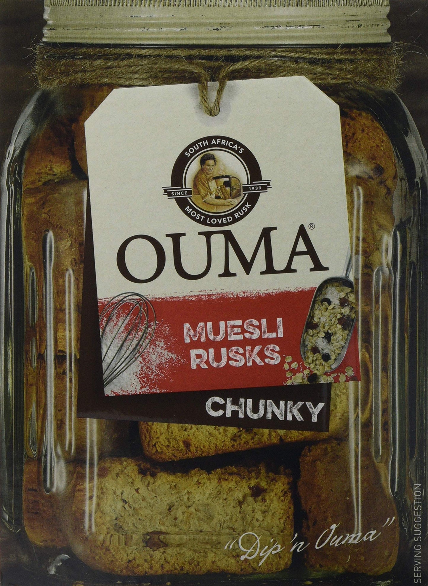 Ouma Muesli Rusks 500 g (Pack of 3) Parent