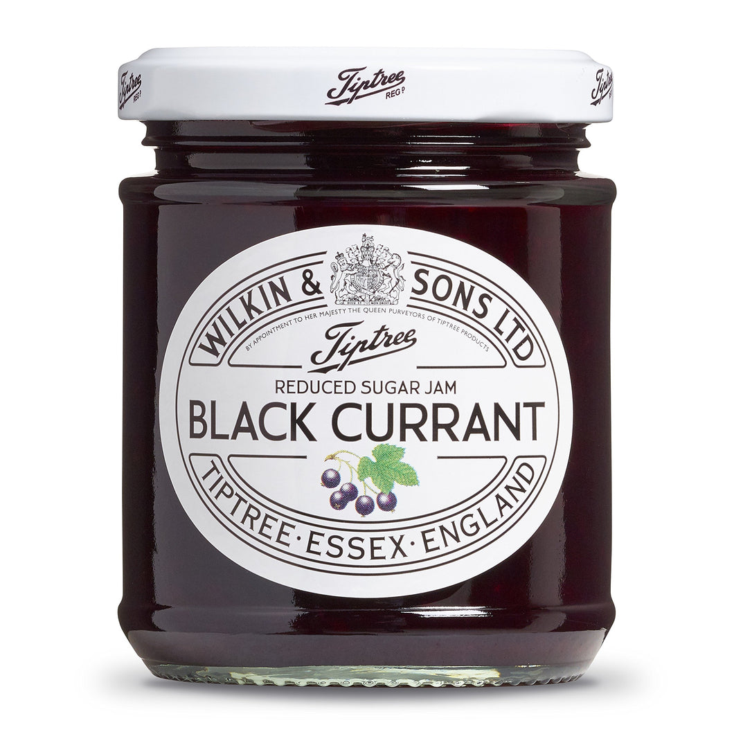 Tiptree Reduced Sugar Black Currant Jam, 200g