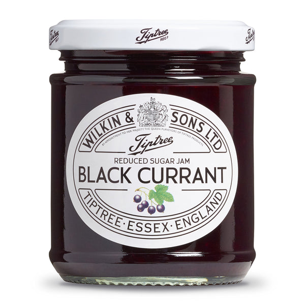 Tiptree Reduced Sugar Black Currant Jam, 200g