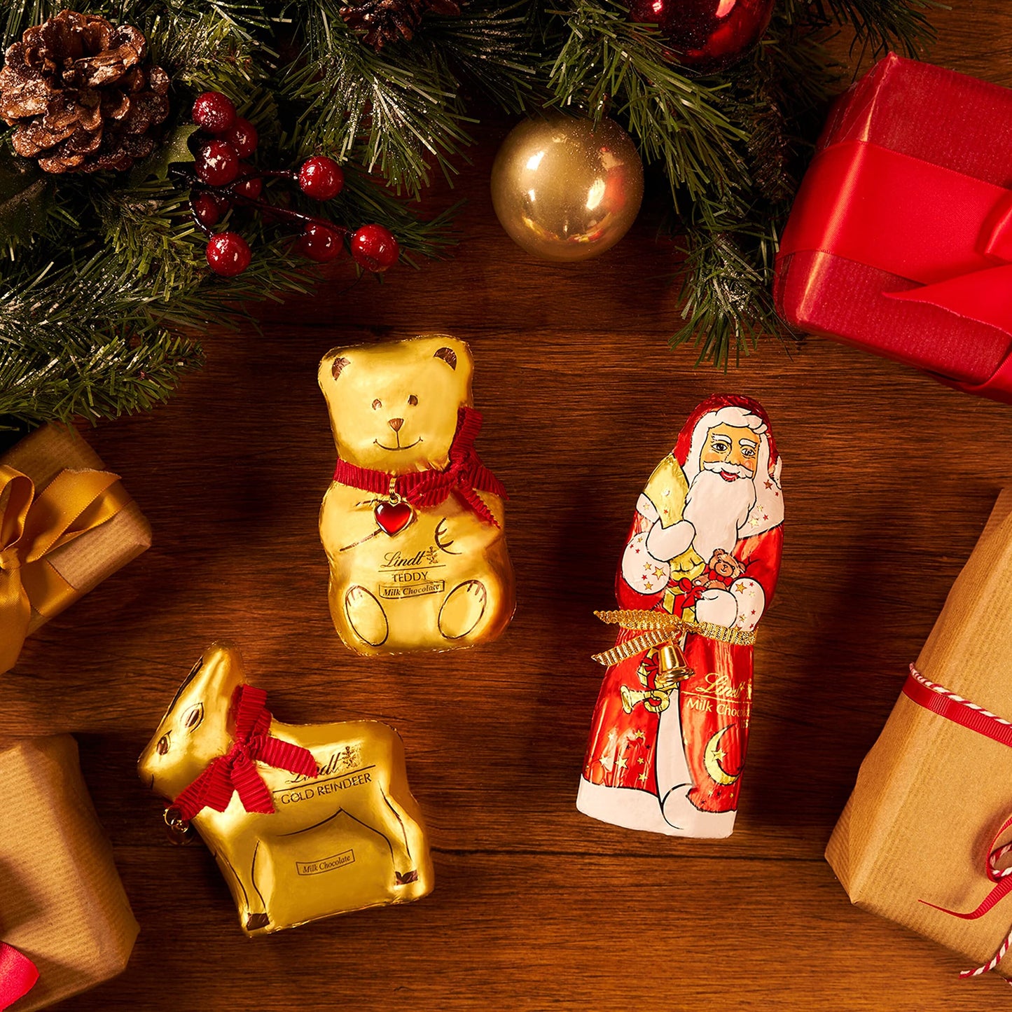 Lindt Gold Reindeer Milk 100g