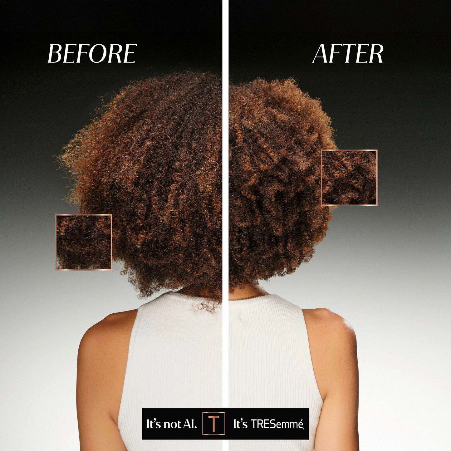 TRESemme Curl Activator Shampoo sulphate-free hair care for defined curls 250 ml