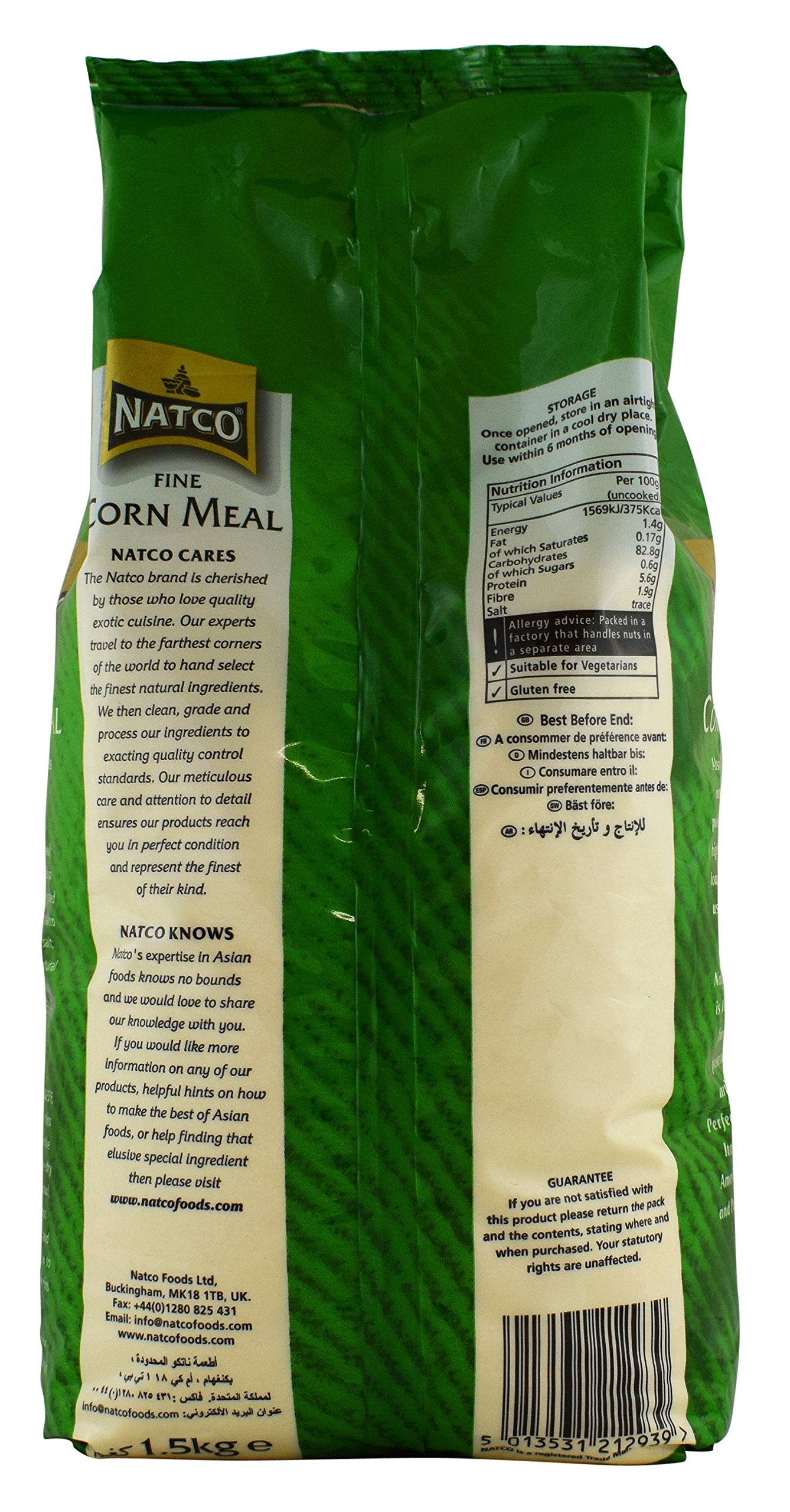Natco Fine Corn Meal - 1 x 1.5kg