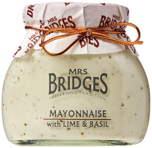 Mrs Bridges Mayonnaise with Basil and Lime