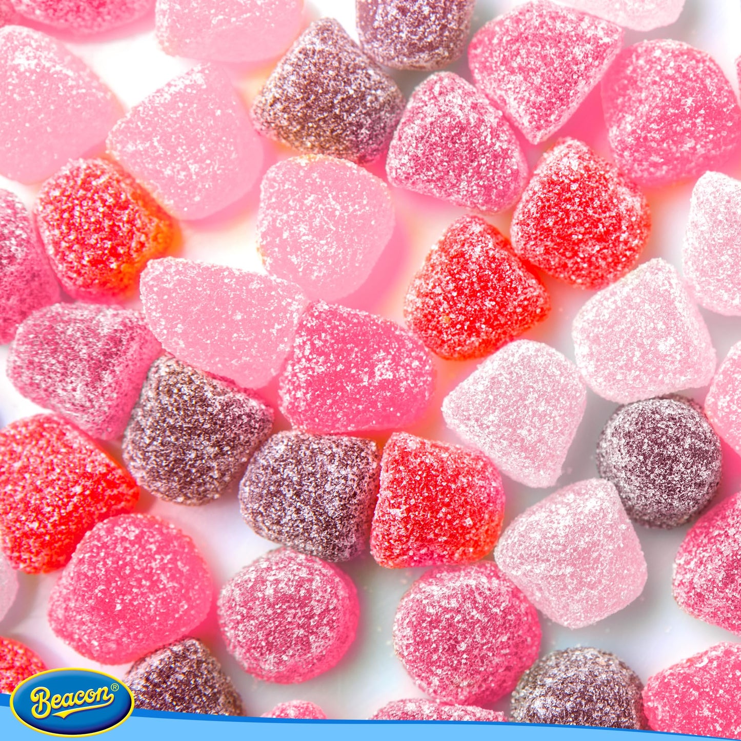 Beacon Jelly Tots Craziberries - Tasty Sweets for Adults & Kids -- Sweet Gift for All Occasions - 5 x 100 grams