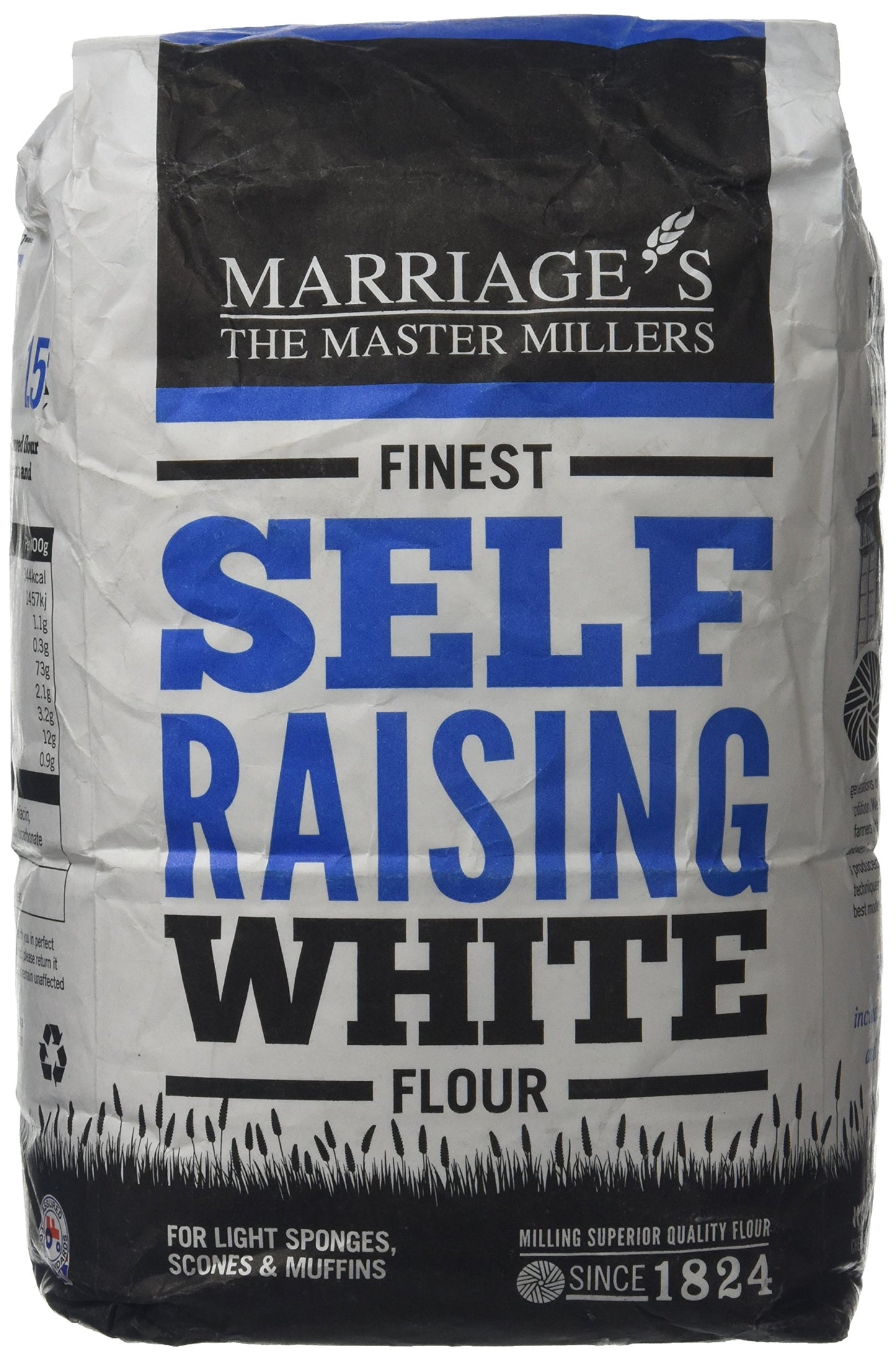 Marriage's Finest Self Raising White Flour, 1.5kg