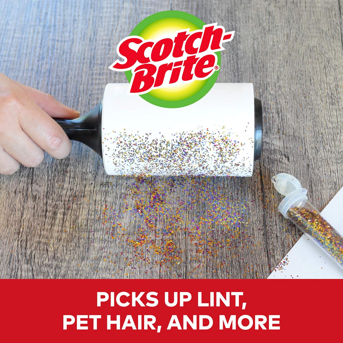 Scotch-Brite Lint Roller, 56-Sheets, by Scotch-Brite